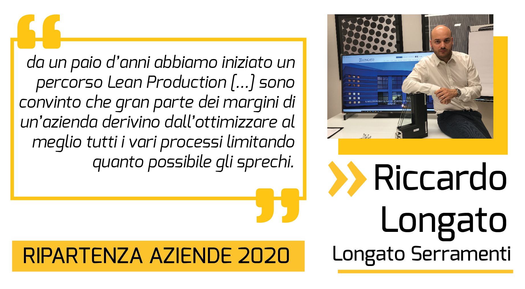Ripartenza aziende Riccardo Longato